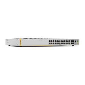 switch stackeable capa 3, 24 puertos 10/100/1000 mbps + 4 puertos sfp+ 10 g, fuente redundante
