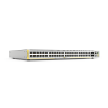 switch stackeable capa 3, 48 puertos 10/100/1000 mbps + 4 puertos sfp+ 10 g, fuente redundante