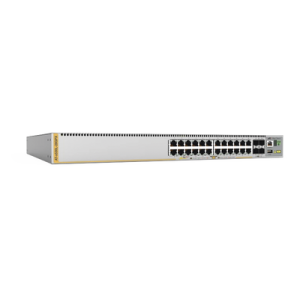 switch l3 stackable, 24x 10/100/1000 t poe+, 4x sfp+, fuente redundante integradas 740 watts (taa compliant version)