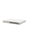 switch inteligente de distribución o core, stackeable, capa 3, 24 x 1000 mbps + 4 x sfp+ 10 g, doble fuente de alimentación redundante