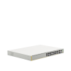 switch inteligente de distribución o core, stackeable, capa 3, 24 x 1000 mbps + 4 x sfp+ 10 g, doble fuente de alimentación redundante