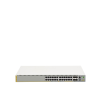 switch inteligente de distribución o core, stackeable, capa 3, 24 x 1000 mbps + 4 x sfp+ 10 g, doble fuente de alimentación redundante
