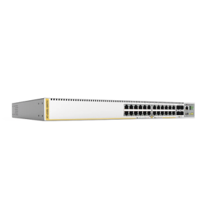 switch l3 stackable, 24x 10/100/1000 t, 4x sfp+, fuente redundante integradas (taa compliant version)