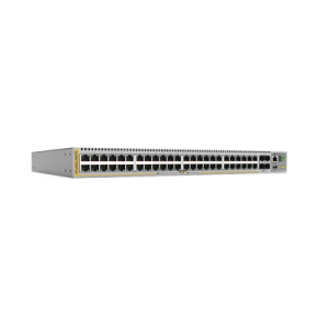 switch l3 stackable, 48x 10/100/1000 t, 4x sfp+, fuente redundante integradas (taa compliant version)