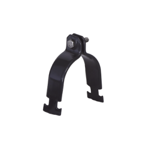 abrazadera unicanal con recubrimiento de pvc de 1 1/4" (32 mm).