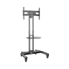 soporte de pantalla con ruedas / compatible con monitores de32 "a 75" / base para colocar accesorios adicionales / vesa 200*200 600*400