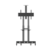 soporte de pantalla con ruedas / compatible con monitores de 43"a 90" / base para colocar accesorios adicionales / vesa 200*200 800*500/ carga máxima: 90.9kg (200lbs)