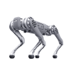 perro robot biónico para inspección / agricultura / reconocimiento de humanos / incluye 1 control remoto / tareas programadas / cámara integrada