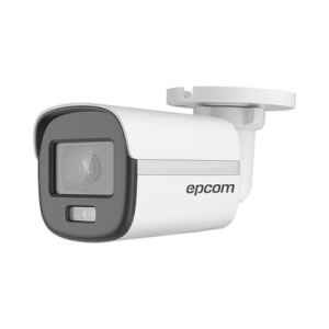 bala turbohd 3k (5 mp) / lente 3.6 mm / micrófono integrado / imagen a color 24/7 / luz blanca 40 mts / exterior ip67 / dwdr / 4 tecnologías