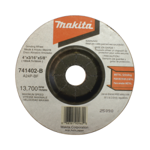 disco abrasivo de desbaste para metal de 4 1/2 eje 7/8" espesor 6mm