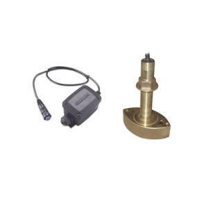 kit de transductor b45 a cable pelado de 10 m y block de conexiones de 8 pin para sondas garmin.