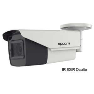 bullet turbohd 4k (8megapixeles) / lente mot. 2.7 a 13.5 mm / potente ir exir de 80 mts / exterior ip67 / 12 vcc 24 vca / dwdr