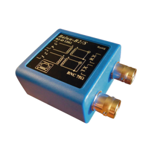 balun e1 adaptador bnc hembra 75 ohms a jack rj45 120 ohms