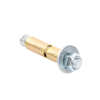 kit de 4 piezas de taquete tipo barrenancla con tornillo de 3/8" x 3" con taquete de 1/2".