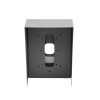cubierta industrial para montaje de porteros ip fanvil y grandstream, pintura electrostática color gris.