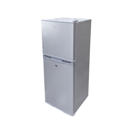refrigerador combinado solar de 105l (3.7 ft3) 12/24v, solución todo en uno para aplicaciones aisladas y eficiencia energética. refrigerador combinado solar de 105l (3.7 ft3) 12/24v, solución todo en uno para aplicaciones aisladas y eficiencia energética.