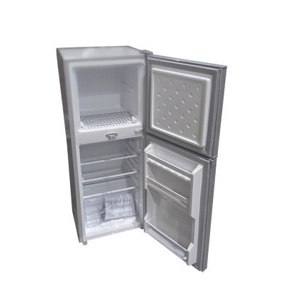 refrigerador combinado solar de 105l (3.7 ft3) 12/24v, solución todo en uno para aplicaciones aisladas y eficiencia energética. refrigerador combinado solar de 105l (3.7 ft3) 12/24v, solución todo en uno para aplicaciones aisladas y eficiencia energética.