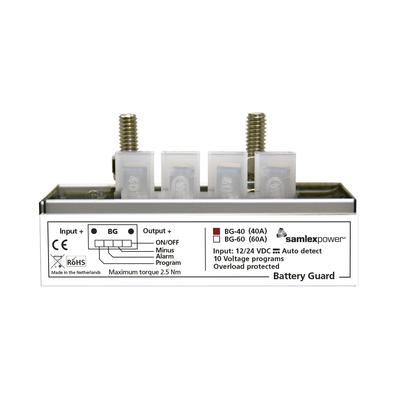 protector de descarga de la bateria, 12/24v 40 amp protector de descarga de la bateria, 12/24v 40 amp