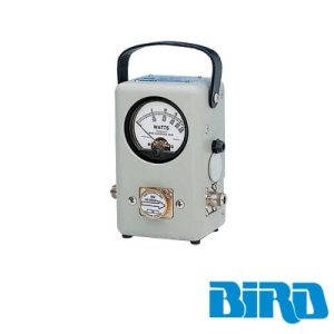 wattmetro bird de propósito general, serie 43, 100 mw 10 kw y con rangos de frecuencias desde 450 khz a 1260 mhz, según el elemento (no incluido).