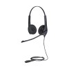 jabra biz 1500 duo, auricular profesional con cancelación de ruido, ideal para contact center con conexión qd (1519 0157)