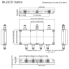 diplexor dual 1695 2200/ 2496 2690 mhz, 50w, 155dbc, ip67, nex10®