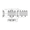 diplexor dual pcs/aws+wcs 100w 161dbc 4.3 10 ip67 .