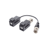kit de transceptor (balluns) turbohd con boton push / hasta 8 mp (4k) / 100% cobre / soporta hd tvi / ahd / cvi / cvbs / audio por coaxitron / datos para menu de configurar de cámaras