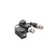 kit de transceptor (balluns) turbohd con boton push / hasta 8 mp (4k) / 100% cobre / soporta hd tvi / ahd / cvi / cvbs / audio por coaxitron / datos para menu de configurar de cámaras