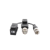 kit de transceptor (balluns) turbohd con boton push / hasta 8 mp (4k) / 100% cobre / soporta hd tvi / ahd / cvi / cvbs / audio por coaxitron / datos para menu de configurar de cámaras