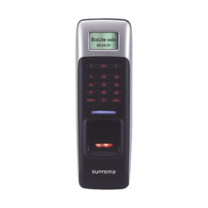 biolite lector de huella y teclado / standalone / diseño compacto y elegante / protección ip65