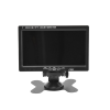 monitor 7" tft lcd ideal para colocar en vehículos o dvr/nvr. entradas de video hdmi, vga y rca (cvbs)