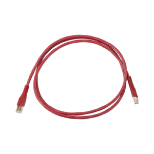 patch cord tipo bladepatch, desconexión desde la bota, cat6, 5ft, color rojo