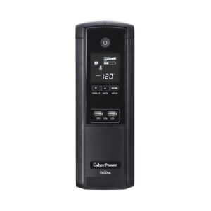 ups de 1500 va/900 w, topología línea interactiva, entrada 120 vca nema 5 15p, tipo torre, con 12 tomas nema 5 15r, 5 años de garantía