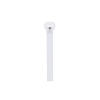 cincho dome top 305mm largo x 4.7mm ancho, nylon 6.6, color natural. paquete 1000 piezas