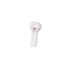 cincho dome top 305mm largo x 4.7mm ancho, nylon 6.6, color natural. paquete 1000 piezas