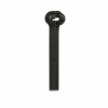 cincho dome top nylon 6.6, 378mm largo x 7mm ancho, color negro. paquete de 250 piezas