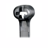 cincho dome top nylon 6.6, 378mm largo x 7mm ancho, color negro. paquete de 250 piezas