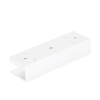 montaje en u para puerta de vidrio compatible con chapa magnética mag350s y mag350nled
