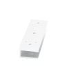montaje en u para puerta de vidrio compatible con chapa magnética mag350s y mag350nled