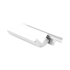 montaje para puertas de solo cristal para uso con chapa magnética mag600led