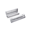 montaje para puertas de solo cristal para uso con chapa magnética mag600led