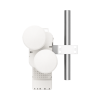 antena sectorial dual horn mu mimo4x4 de 60 grados, 12 dbi, 5.1 6.1 ghz especial para epmp 3000
