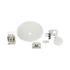 antena direccional tipo plato de 25 dbi / rango de frecuencia de 5.150 a 7.125 ghz / mimo 2x2 / para climas hostiles ip67