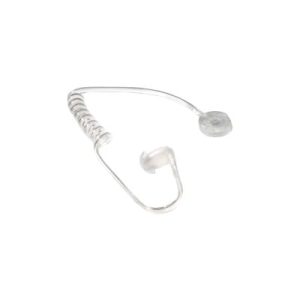 tubo acústico transparente con conector circular, fabricación de alta calidad