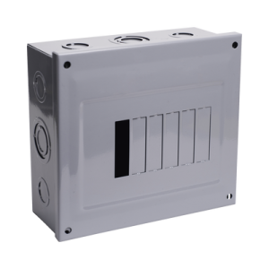 centro de carga para sobreponer, 06 polos, 60 a, 1 fase 3 hilos, 120/240 v ac, 60hz