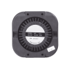 bocina compacta de uso rudo, 100 watts de potencia, ideal para vehículos de encubierto, con soporte universal, 11 ohms de impedancia