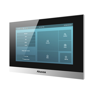 monitor ip android / pantalla touch screen lcd 7" / wifi / poe / comuncación sip / conexión remota por app / administracion nube gratis monitor ip android / pantalla touch screen lcd 7" / wifi / poe / comuncación sip / conexión remota por app / administracion nube gratis