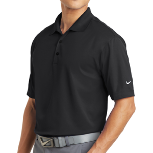 playera polo dri fit color negra para hombre