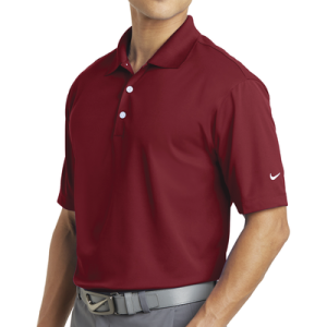 playera polo dri fit color rojo obscuro para hombre