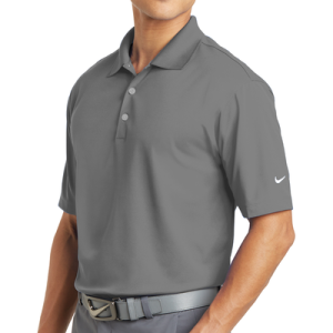 playera polo dri fit color gris obscuro para hombre